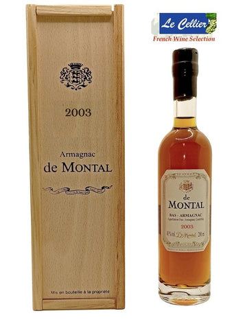 Armagnac de Montal 2003 – Bas Armagnac (Brandy) 200 Ml