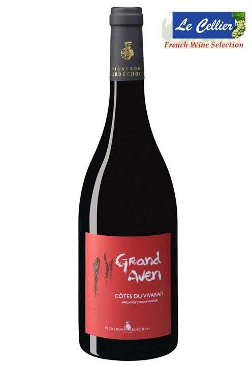 Côtes du Vivarais 2019 – Grand Aven - Vignerons Ardéchois (Red Wine)