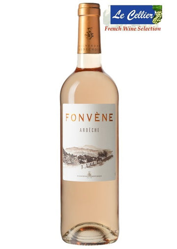 Fonvene 2022 – IGP Ardèche – Vignerons Ardéchois (Rosé Wine)