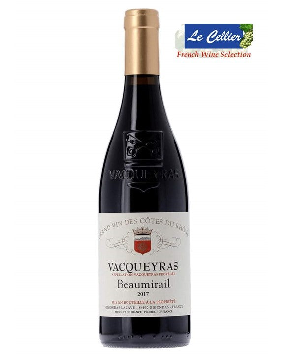 Vacqueyras 2017 - Beaumirail – Cave de Gigondas (Red Wine)