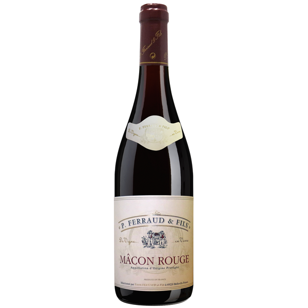 Mâcon Rouge 2017 - De Vigne en Verre – Ferraud & Fils  (Red Wine)