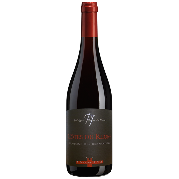 Côtes du Rhône 2019 – Domaine des Bernardins- Pierre Ferraud & Fils (Red Wine)