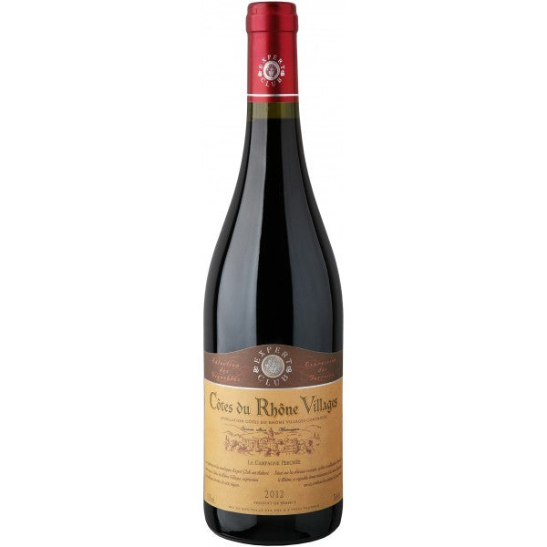Côtes du Rhône Village 2015 – La campagne perchée Expert Club (Red Wine)