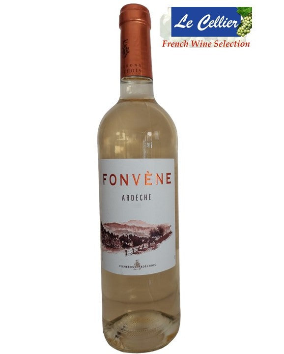 Fonvene 2021 – IGP Ardèche – Vignerons Ardéchois (White Wine)