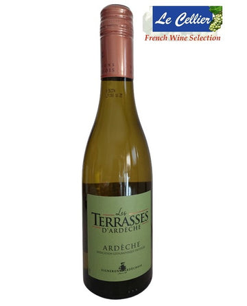 Les Terrases Blanc 2020 375 ml– IGP Ardèche – Vignerons Ardéchois (White Wine)